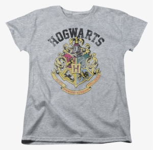 Harry Potter Hogwarts Crest Womens T-shirt - Atari Clothing