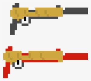 Fortnite/ Suppressed Pistol Camo - Fortnite Silenced Pistol Pixel Art