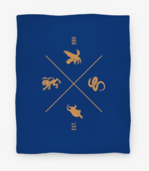 Hogwarts Crest Blanket Blanket - Blanket