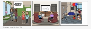 Health A Girl Like Her - Cartoon