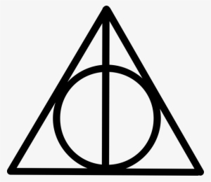 Harry Potter Clipart Emblem - Deathly Hallows Symbol