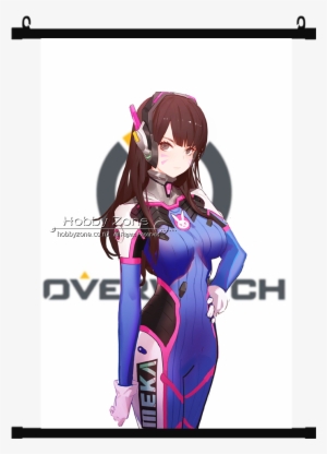 Va Wall Scroll - Overwatch D Va