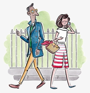 Artist Creates Illustrations From Craigslist's Missed - Passerby Clipart