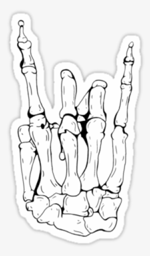 By Skeleton Hand - Skeleton Hand Drawing