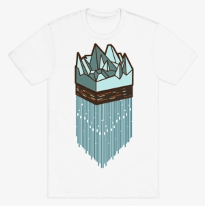 3d Ice Slice Mens T-shirt - Take Care Of Yourself Plant
