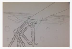 Cool Skeleton Hand In Water Effect By Zaosgfx On Deviantart - Skeleton Hand Drawing In Water