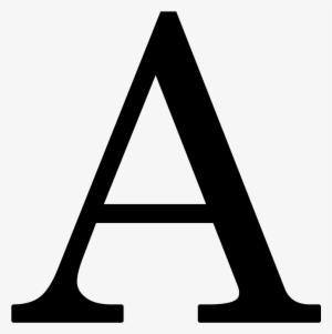 Letter A Png