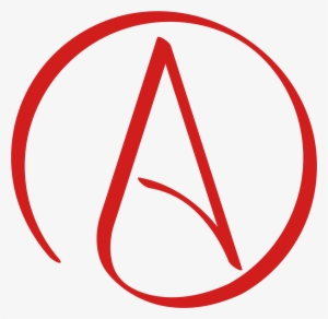 Http - //www - Atheismnetwork - Org/wp 2 Red On White - Atheist Symbol