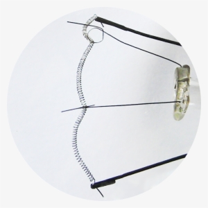 The Filament In An Incandescent Light Bulb Is Made - Earrings