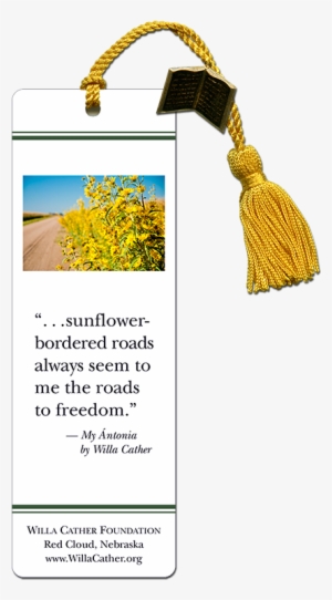 Bookmark- Quote Sunflower - Nebraska