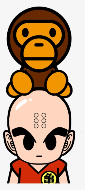 "bape " Thread - Bathing Ape Baby Milo Tee White Small