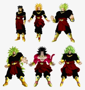 Broly Black Suit Png By Davidbksandrade - Dragon Ball Black Broly