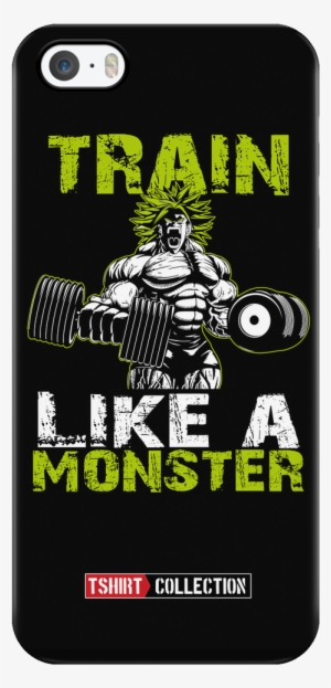 Super Saiyan Broly Train Like A Monster Iphone Case - Training Broly
