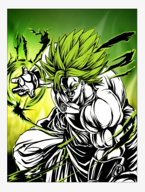 Super Saiyan - Broly - Poster - Tl00983po - Super Saiyan Broly T Shirt Tank