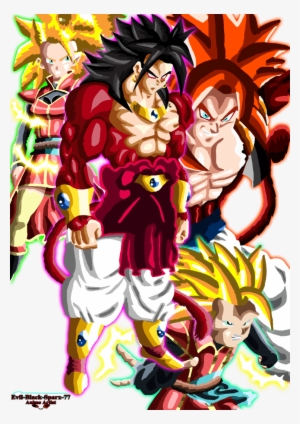 Broly Ssj4 And 5 Pictures To Pin On Pinterest - Imagenes De Evil Broly