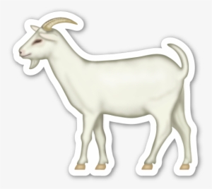 **this Sticker Is The Large 2 Inch Version That Sells - Goat Emoji