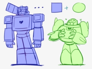 Simple Shapes Of - Transformers Soundwave And Cosmos
