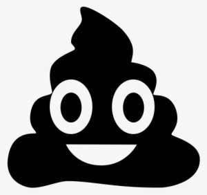 Black Poop Emoji