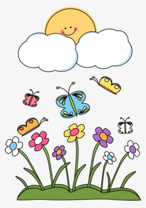 Haven Clipart Sun Cloud - Spring Clip Art