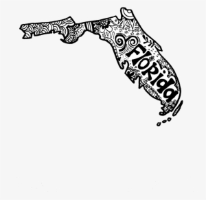 Florida Zentangle - Florida