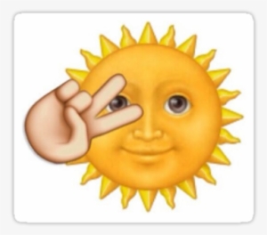 Sun Emoji Png - Significado Dos Emojis Sol