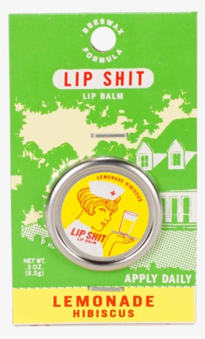 Blue Q Lip Shit Lip Gloss - Blueq Lip Sh*t Lip Balm - Lemonade