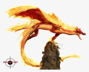 Fire Dragon Png Banner Transparent Library - Fire Dragon Png Transparent