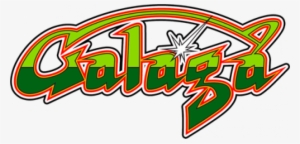 Clearlogo Clearlogo Ribbon - Galaga Logo