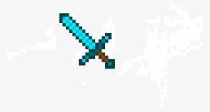 Diamond Sword Minecraft - Graphic Design