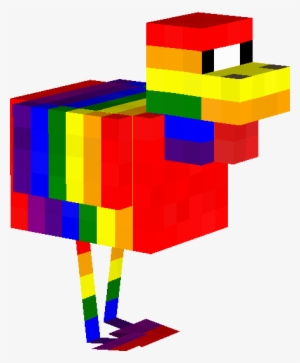 Image Result For Minecraft Rainbow Chicken Rainbow - Chicken Minecraft Rainbow