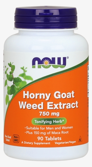 Horny Goat Weed Extract 750 Mg Tablets - Now Foods Horny Goat Weed Extract, 750mg - 90 Tablets
