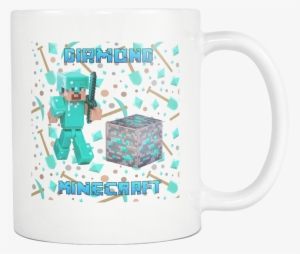 Minecraft Mug Diamond Minecraft Sword,diamond Steve - Minecraft 3" Figure Series 2: Steve With Diamond Armor