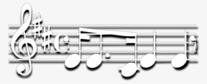 Musical Note Melody Sheet Music Musical Notation - Musica Em Branco Png