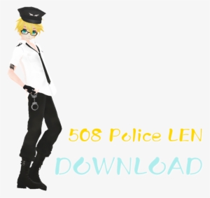 508 Edit Police Len [download] By Jangsoyoung - Len Kagamine Police Mmd