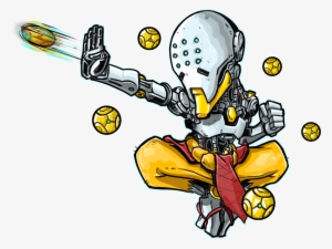 Mini Zenyatta - Cartoon