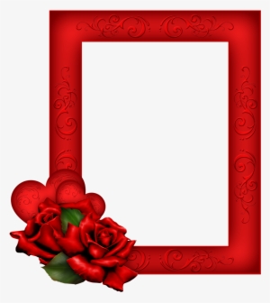 View Full Size - Red Photo Frame Png