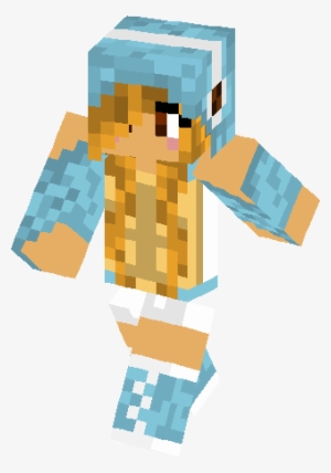 Squirtle Girl Skin - Girl Squirtle