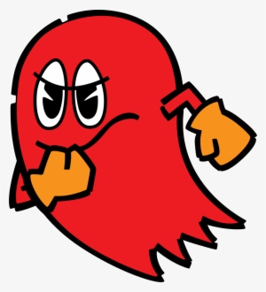 Pac Man Blinky - Blinky Pac Man Ghost