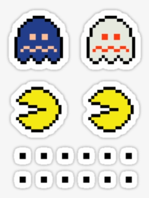 Pac-man Disabled Ghosts Extra Dots Sticker - Stickers Pacman