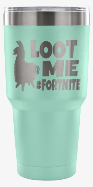 Video Game Fortnite-inspired Llama Loot Me Vacuum Tumbler - Tumbler
