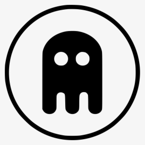 Character Computer Pacman Ghost Fun Entertainment Comments - Icon Home In Circle