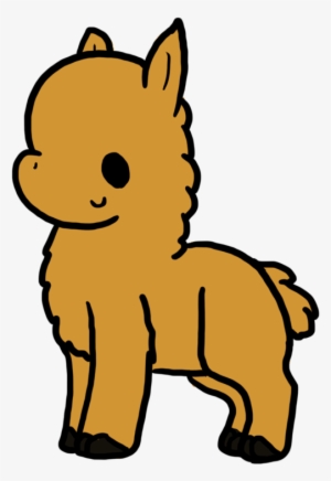 Clip Art Download Larry The My Storybook - Cartoon Llama Transparent Background