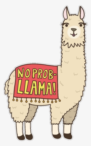 Llama Clipart Picsart - No Prob Llama