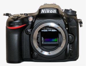 Nikon D7200 01-2016 Img2 Body Front Transparent - Png Nikon Camera Body