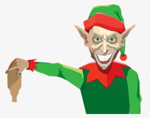 Tell The Grinch To Get Lost, And Leave Our Drinks Alone - Christmas Elf