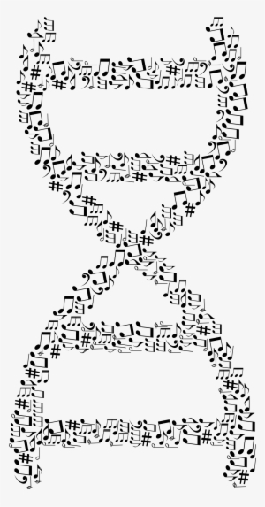 This Free Icons Png Design Of Musical Dna Black