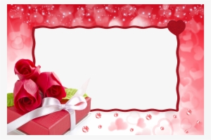 Red Roses With Hearts