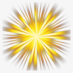 Lightning Yellow Ray - Light Rays Png