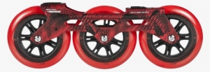 Powerslide Megacruiser Red Frame Set