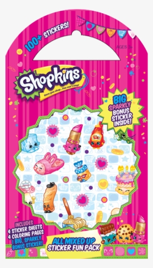 Shopkins, Stickers, Mrs - Shopkins Fashion & Beauty And All Mixed Up ~ Two